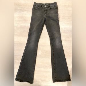 MiH Black Distressed Jeans